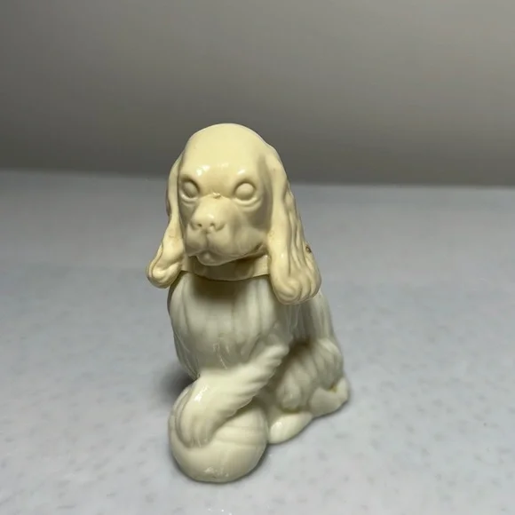 Vintage Avon Patchwork Bottle. Cocker Spaniel empty - Picture 1 of 6